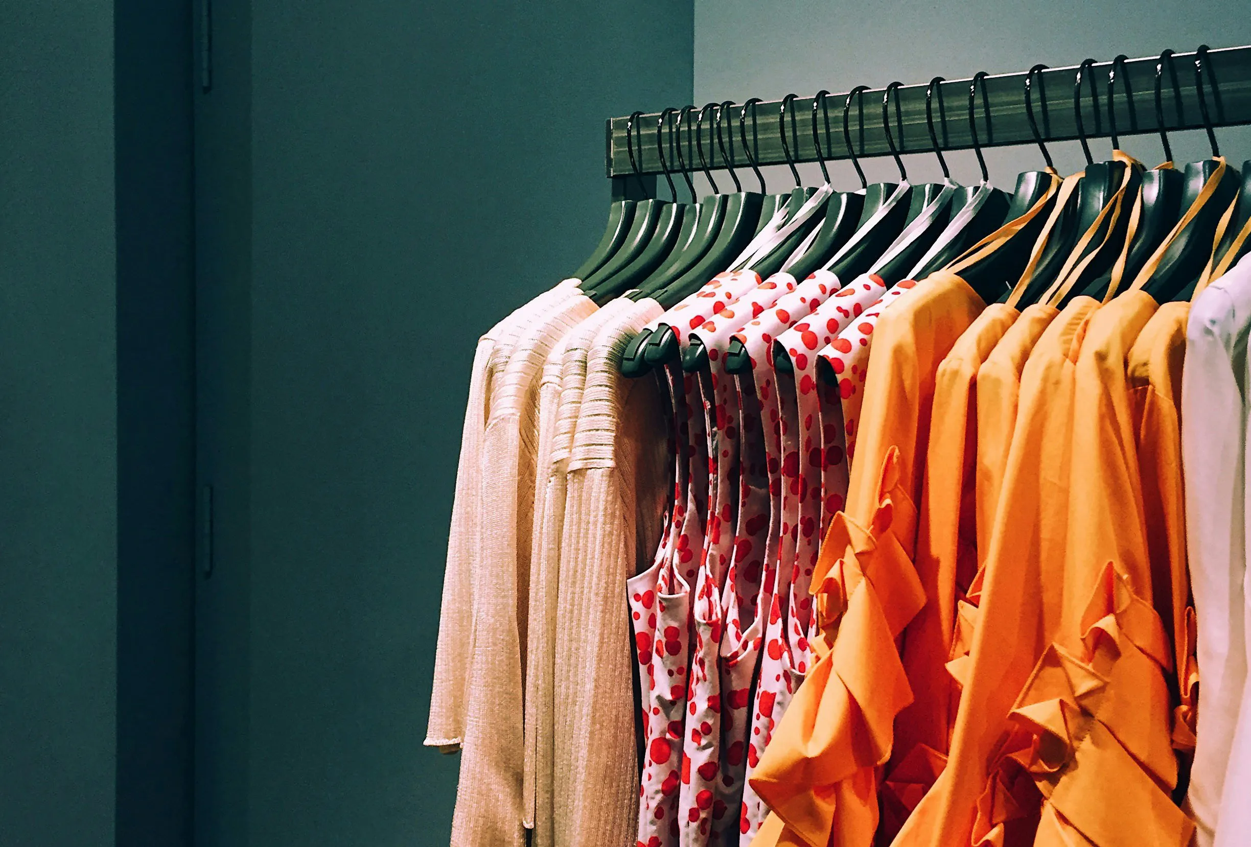 Flat-lay of online order ready for in-store collection